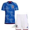 Officiële Voetbalshirt + Korte Broek Japan Thuis WK 2022 - Kids